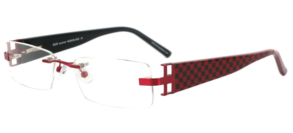 lunettes de vue ExperOptic Girvan Rouge Carmin