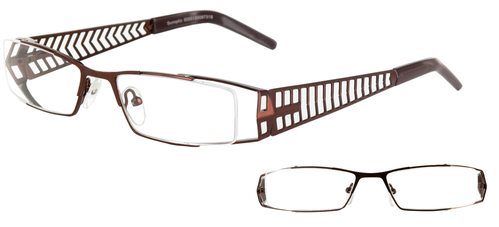 lunettes de vue ExperOptic Dragonfly Marron