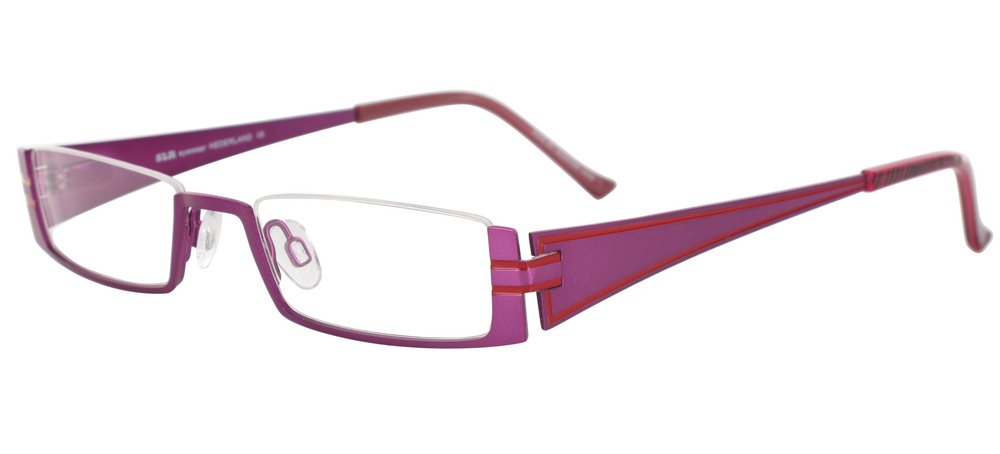 lunettes de vue ExperOptic Zenaide Lilas Fraise