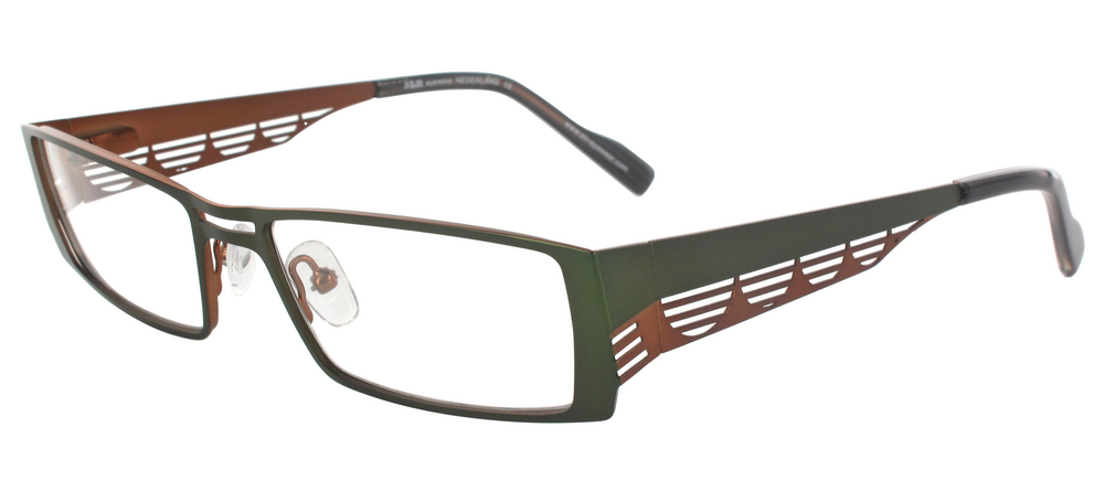 lunettes de vue ExperOptic Kintail Vert kaki Noisette