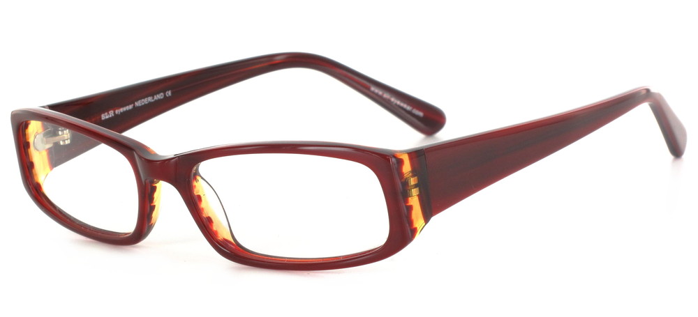 lunettes de vue ExperOptic Oban Ambre rouge flamme