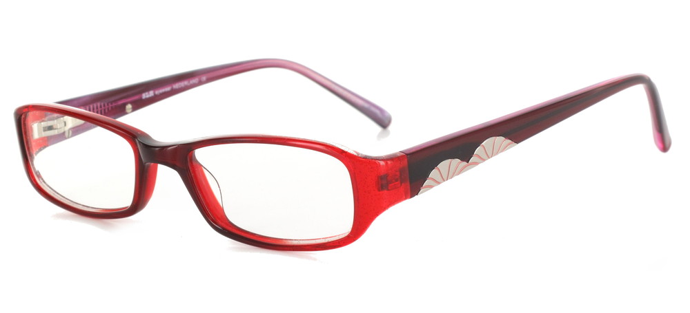 lunettes de vue ExperOptic Floralia Rouge